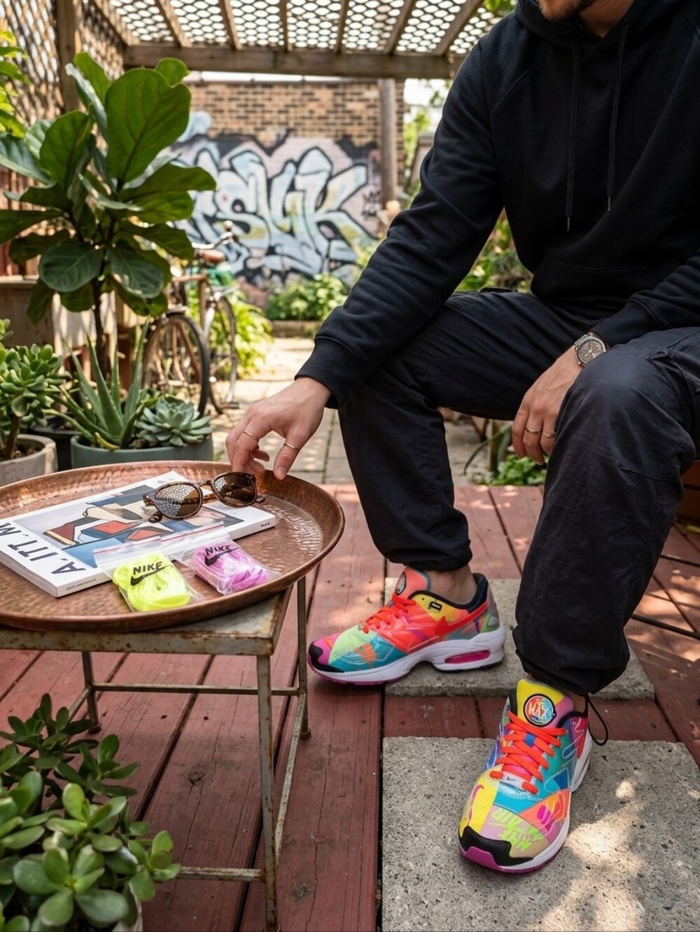 NIKE Air Max 2 Light “Color Switch” Multi-Color 9.5 w/ Extra Laces